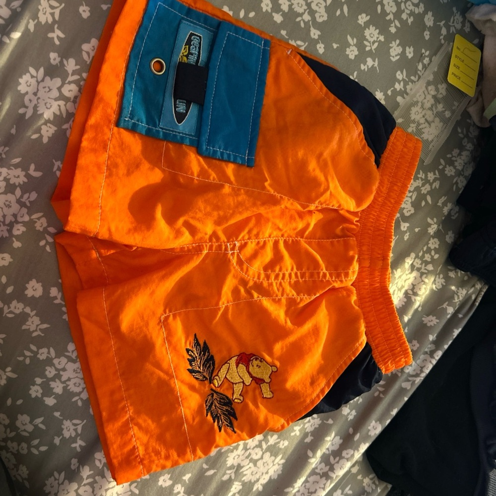 Disney Orange and Blue Kids Shorts